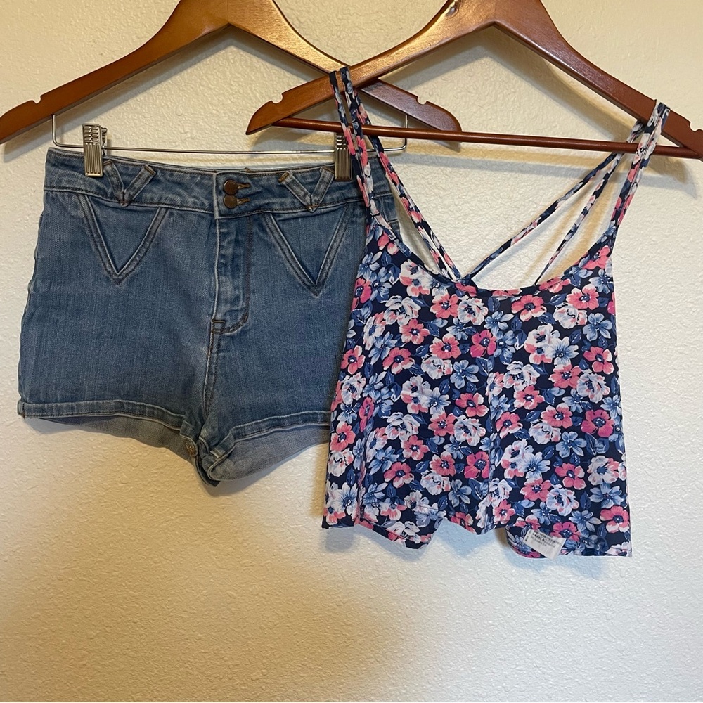 Cross back Tank and shorts